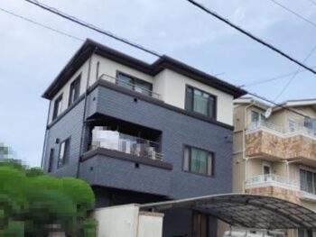 静岡市葵区 M様邸 外壁塗装・屋根カバー施工リフォーム事例